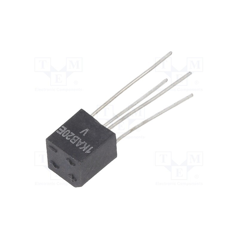 10 pcs : VS-1KAB20E - Bridge rectifier: single-phase, Urmax: 200V, If: 1.2A, Ifsm: 52A