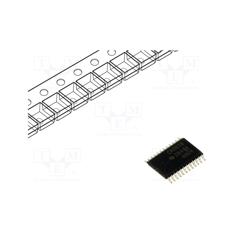10 pcs : CD4067BPWR - IC: multiplexer, TSSOP24
