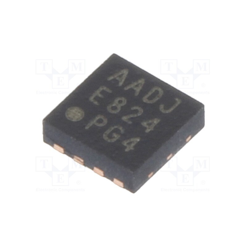 10 pcs : MCP1726-ADJE/MF - IC: voltage regulator, LDO,linear,adjustable, 2.3÷6V, 1A, DFN8