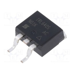 10 pcs : IRL640SPBF - Transistor: N-MOSFET, unipolar, 200V, 11A, 125W, D2PAK,TO263