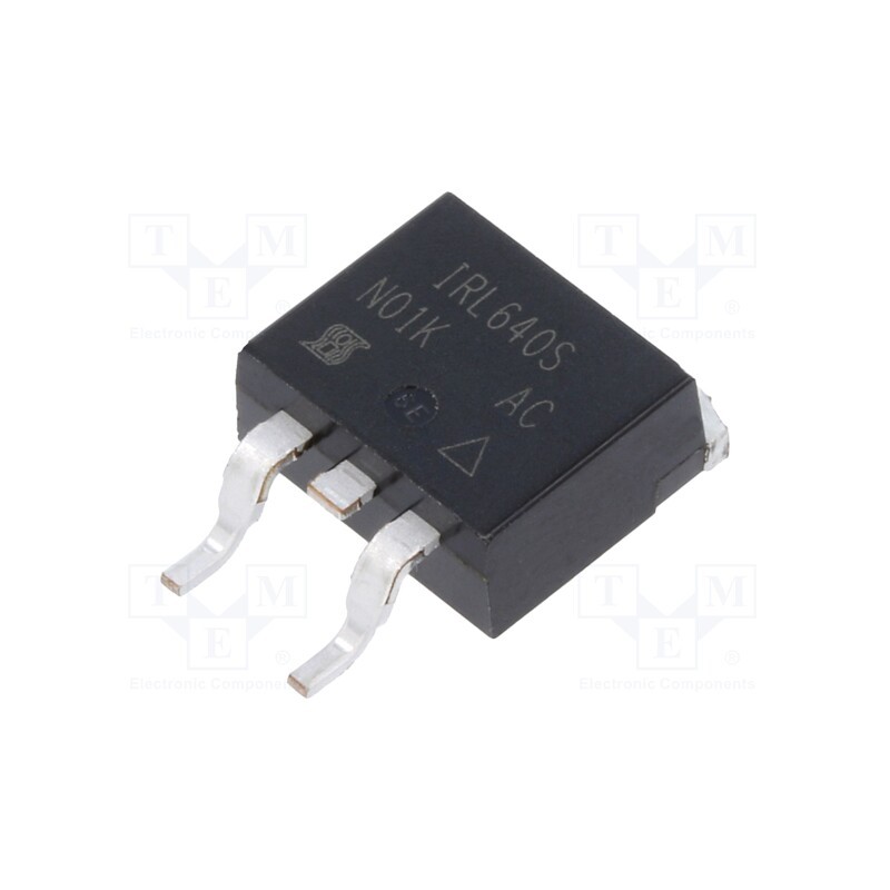 10 pcs : IRL640SPBF - Transistor: N-MOSFET, unipolar, 200V, 11A, 125W, D2PAK,TO263