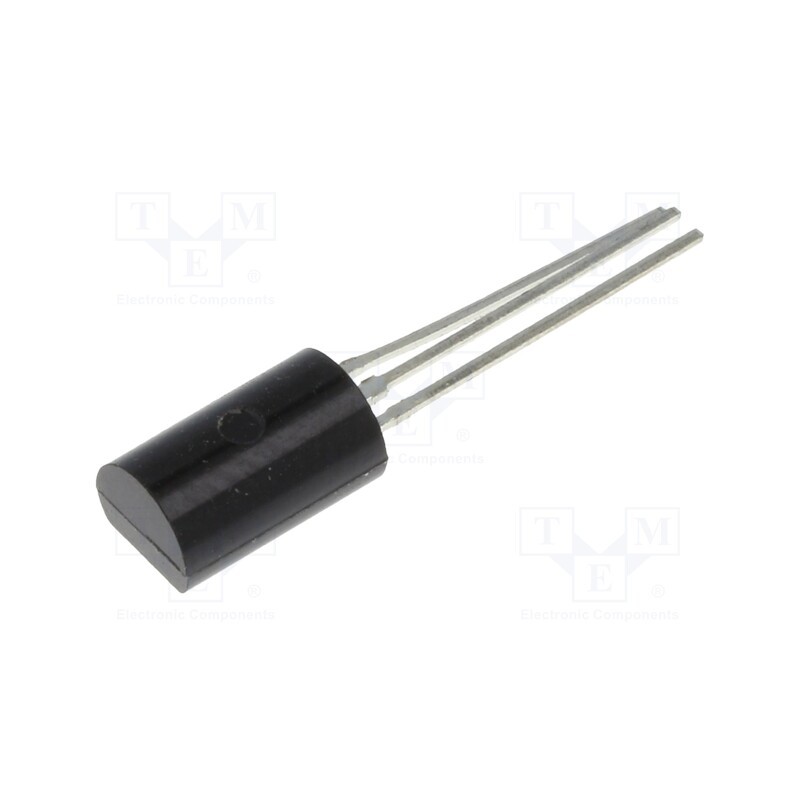 10 pcs : NTE23 - Transistor: NPN, bipolar, RF, 14V, 50mA, 0.25W, TO92