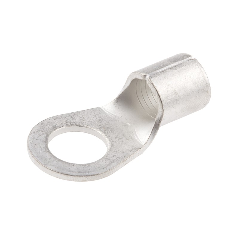 25 pcs - RS PRO Uninsulated Ring Terminal, 10.5mm Stud Size, 25mm² to 25mm² Wire Size