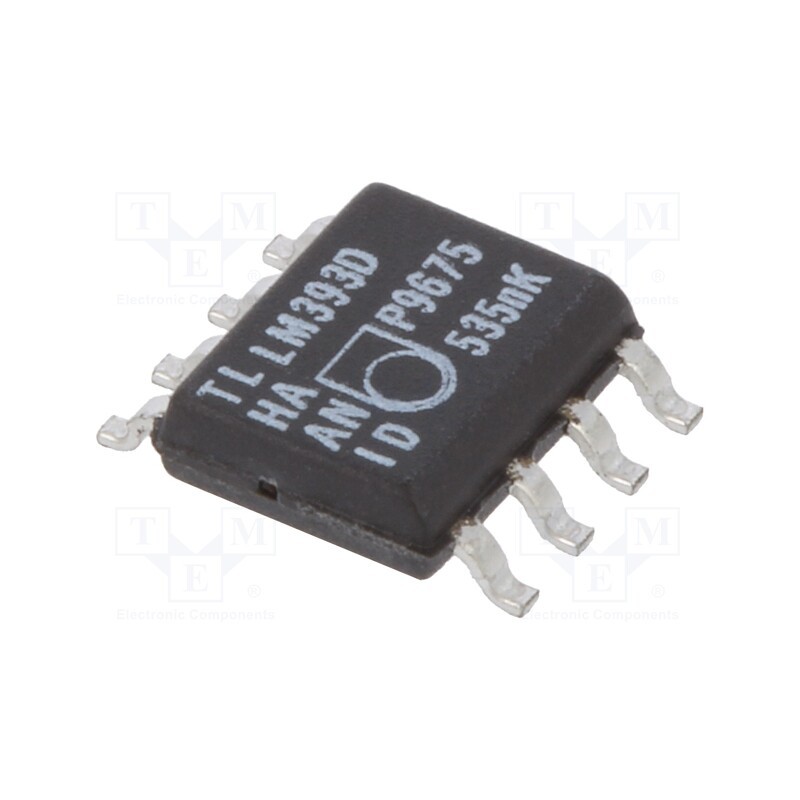 10 pcs : NTE943SM - IC: comparator, low-power, Cmp: 2, 1.3us, 2÷36V, SMT, SO8, 150nA