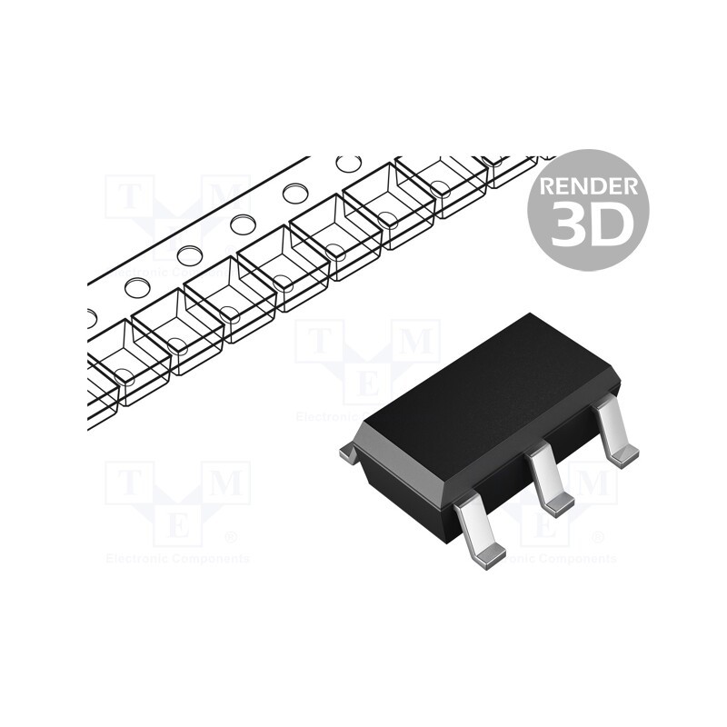10 pcs : TPS74701DRCR - IC: voltage regulator, LDO,adjustable, 0.8÷3.6V, 0.5A, VSON10, SMD