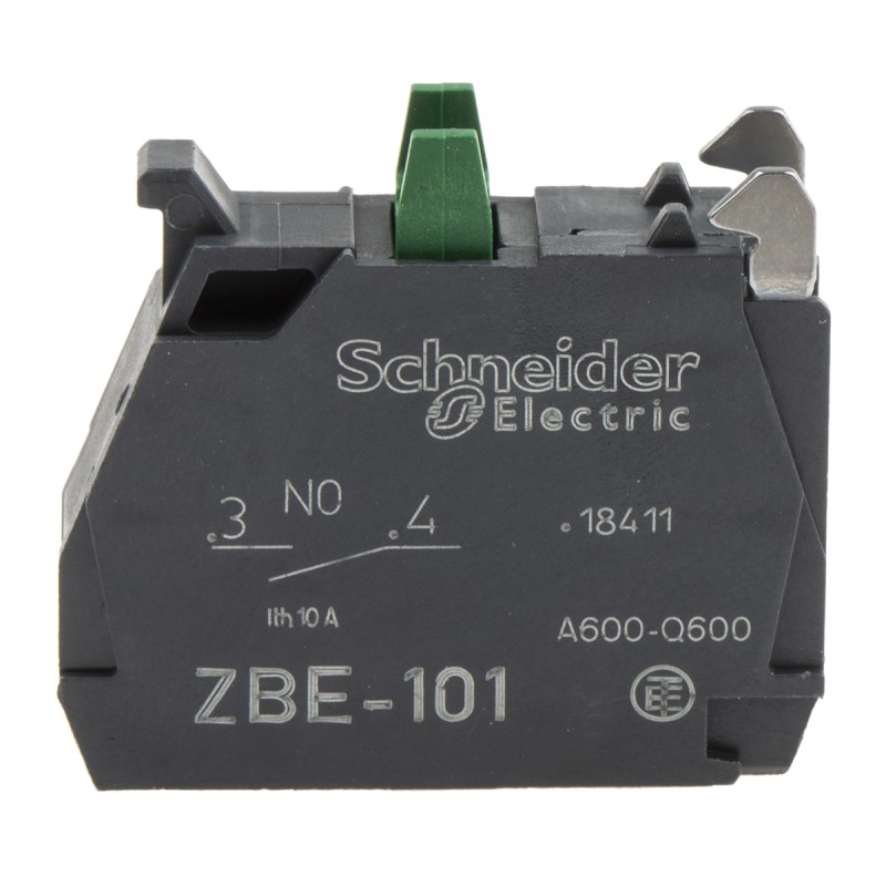 1 pcs - Schneider Electric Harmony XB Series Contact Block, SPST