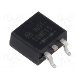 10 pcs : DF10NC15-7102 - Diode: Schottky rectifying, SMD, 150V, 10A, SC83,