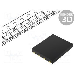 10 pcs : TPS259573DSGT - IC: eFuse, 0.5÷4A, SMD, WSON8, , -40÷125°C