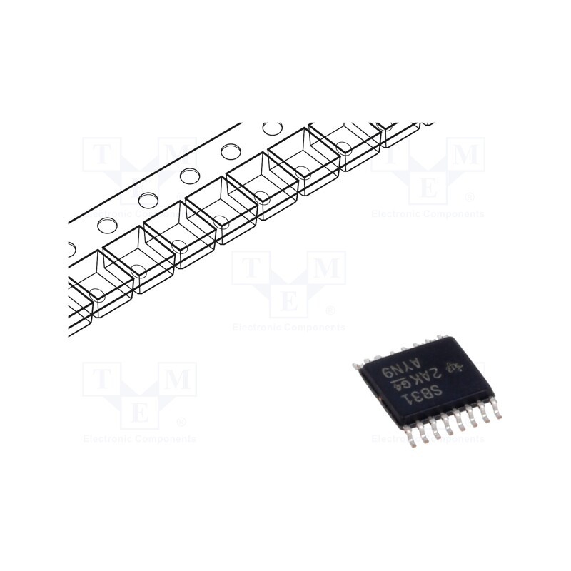10 pcs : AM26LV31EIPWR - IC: interface, line driver, half duplex,RS422, 32000kbps, TSSOP16