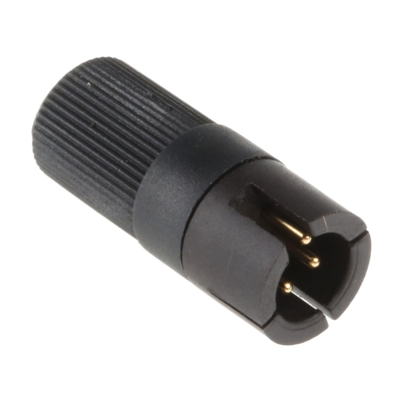 1 pcs - binder Circular Connector, 4 Contacts, Cable Mount, Subminiature Connector, Plug, Male, IP40, 719 Series