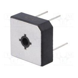10 pcs : BR506W - Bridge rectifier: single-phase, Urmax: 600V, If: 50A, Ifsm: 500A