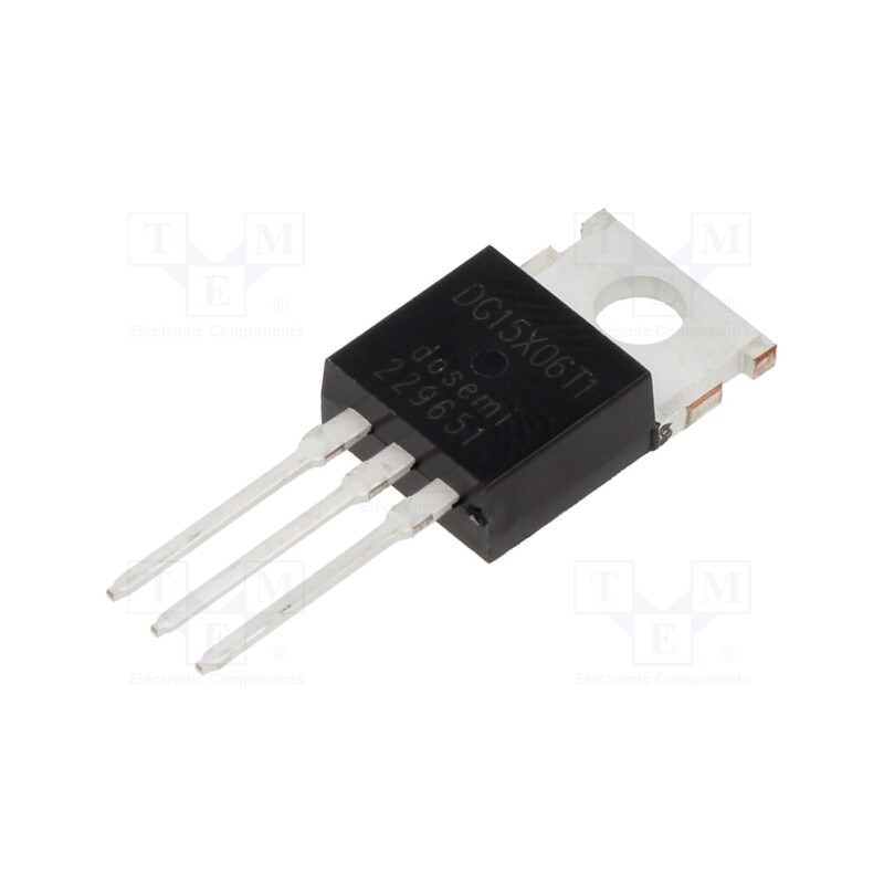 10 pcs : DG15X06T1 - Transistor: IGBT, 600V, 24A, 235W, TO220