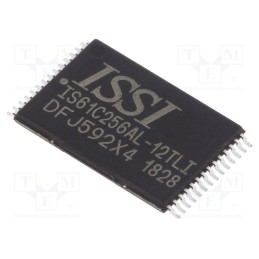 10 pcs : IS61C256AL-12TLI - IC: SRAM memory, 256kbSRAM, 32kx8bit, 5V, 12ns, TSOP28, parallel