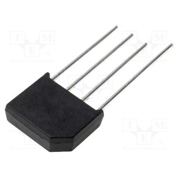 10 pcs : RS407GL-BP - Bridge rectifier: single-phase, Urmax: 1kV, If: 4A, Ifsm: 200A, flat