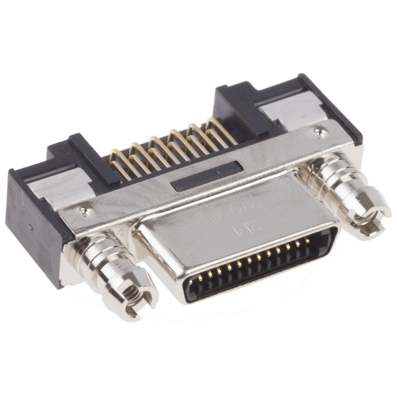 1 pcs - 3M 26-Way IDC Connector Socket for Through Hole Mount, 2-Row