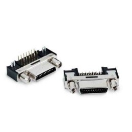 1 pcs - 3M 26-Way IDC Connector Socket for Through Hole Mount, 2-Row