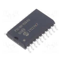 10 pcs : PIC18F15Q40-I/SO - IC: PIC microcontroller, 32kB, 64MHz, I2C,SPI x2,UART, 1.8÷5.5VDC