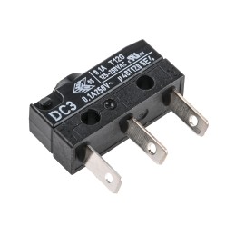1 pcs - ZF Button Micro Switch, Solder Terminal, 100 mA @ 30 V dc, SPDT, IP6K7