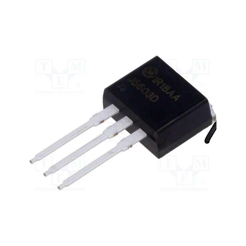 10 pcs : FJI5603DTU - Transistor: NPN, bipolar, 800V, 3A, 100W, I2PAK