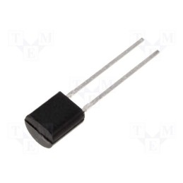 10 pcs : KTY81/122,112 - IC: temperature sensor, -55÷150°C, SOD70, THT, 1kΩ