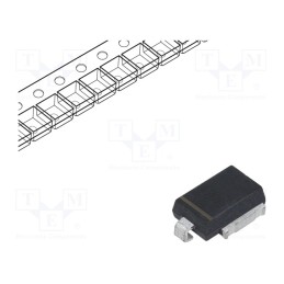 10 pcs : 6.6SM8Z30A-AQ - Diode: TVS, 6.6kW, 33.3÷36.8V, 136A, unidirectional, DO218AB