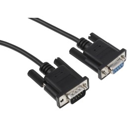 1 pcs - StarTech.com Female 9 Pin D-sub to Male 9 Pin D-sub Serial Cable, 2m PVC
