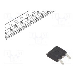 10 pcs : SQD40031EL_GE3 - Transistor: P-MOSFET, unipolar, -30V, -94A, 45W, DPAK,TO252