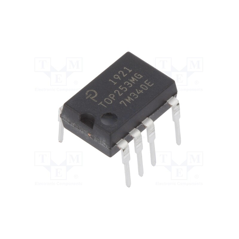10 pcs : TOP253MG - IC: PMIC, AC/DC switcher,SMPS controller, 59.4÷72.6kHz, SDIP-10C