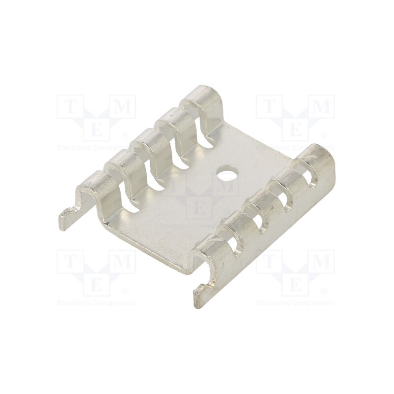 10 pcs : FI303/SN - Heatsink: moulded, TO220, natural, L: 7.2mm, W: 27mm, H: 29mm, 22.5K/W