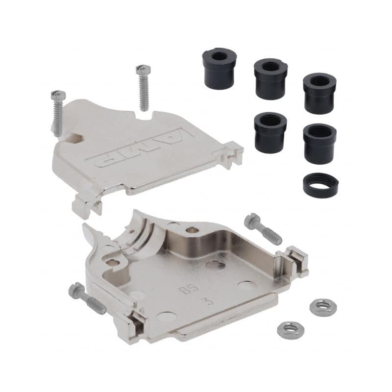 1 pcs - TE Connectivity AMPLIMITE Series Zinc Alloy D Sub Backshell, 25 Way