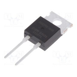 10 pcs : DSEP15-06B - Diode: rectifying, THT, 600V, 15A, , Ifsm: 110A, TO220AC, 95W