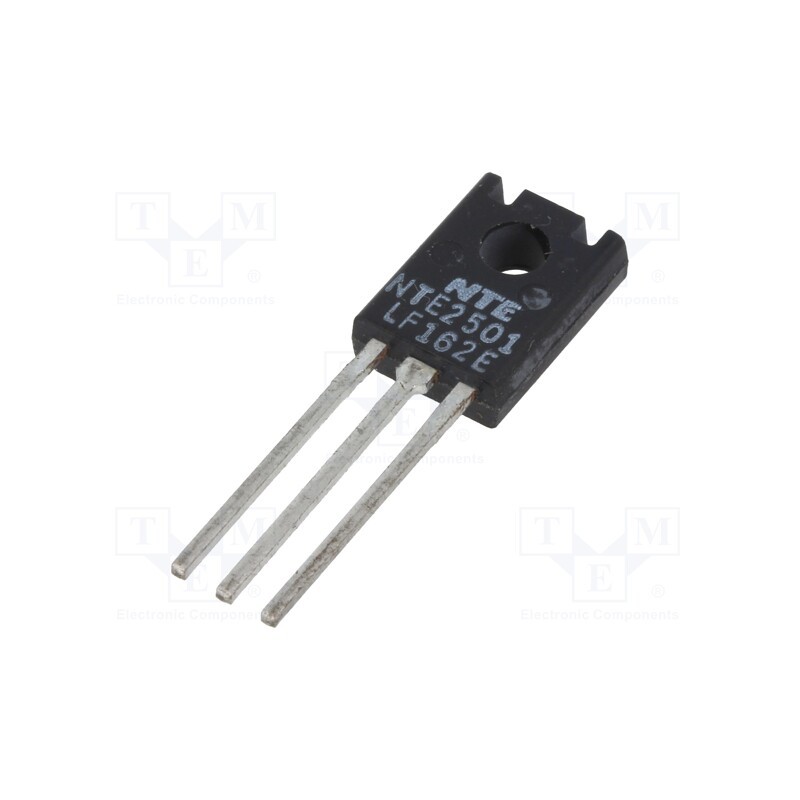 10 pcs : NTE2501 - Transistor: NPN, bipolar, 300V, 0.1A, 7W, TO126