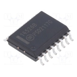 10 pcs : MC14526BDWG - IC: digital, 4bit,binary counter,down counter, Ch: 1, IN: 5, CMOS