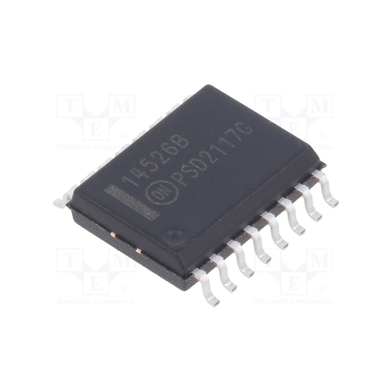 10 pcs : MC14526BDWG - IC: digital, 4bit,binary counter,down counter, Ch: 1, IN: 5, CMOS