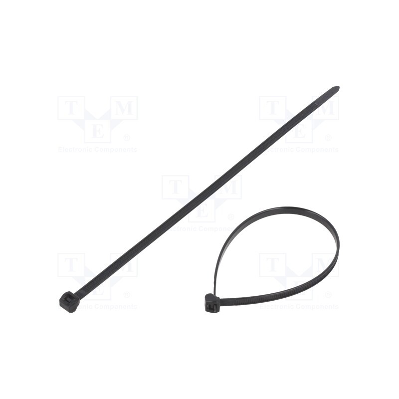 200 pcs : 118-05050 - Cable tie, externally serrated, L: 200mm, W: 4.6mm, polyamide, 225N