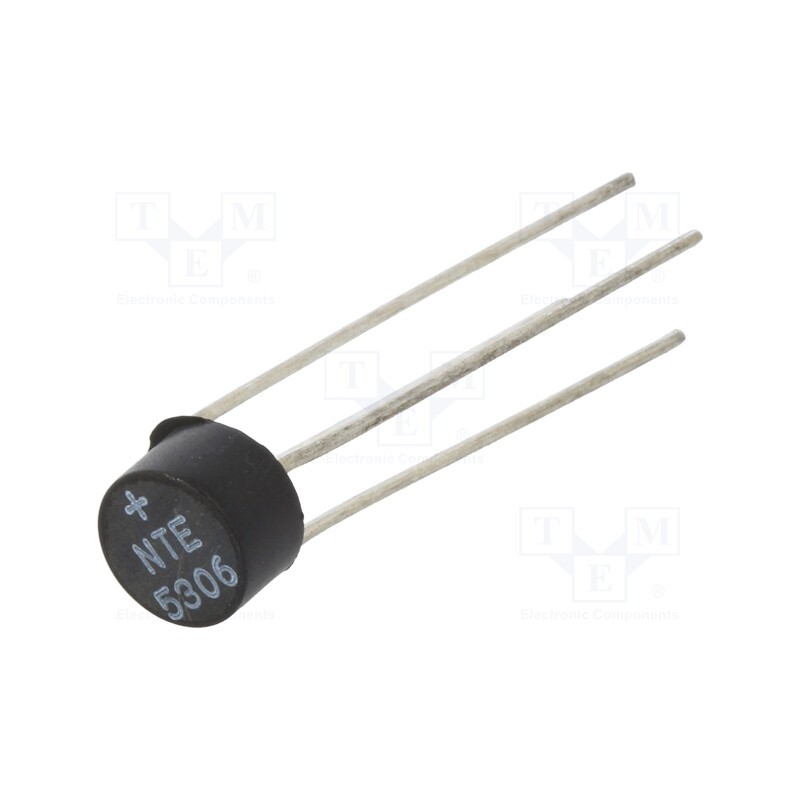 10 pcs : NTE5306 - Bridge rectifier: single-phase, Urmax: 800V, If: 1.5A, Ifsm: 50A