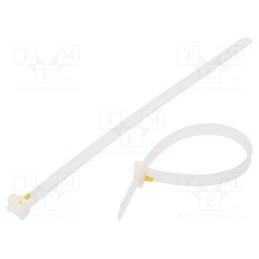 100 pcs : 121-82119 - Cable tie, L: 210mm, W: 8mm, polyamide, 785N, natural, Ømax: 47mm
