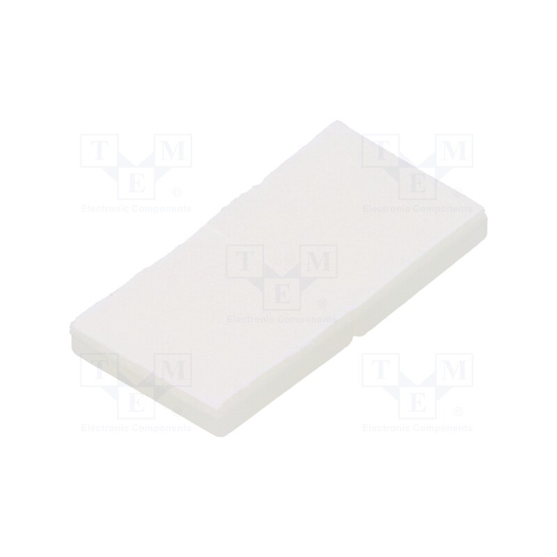50 pcs : 151-01802 - Holder, self-adhesive, polyamide, UL94V-2, natural, Ht: 4.1mm