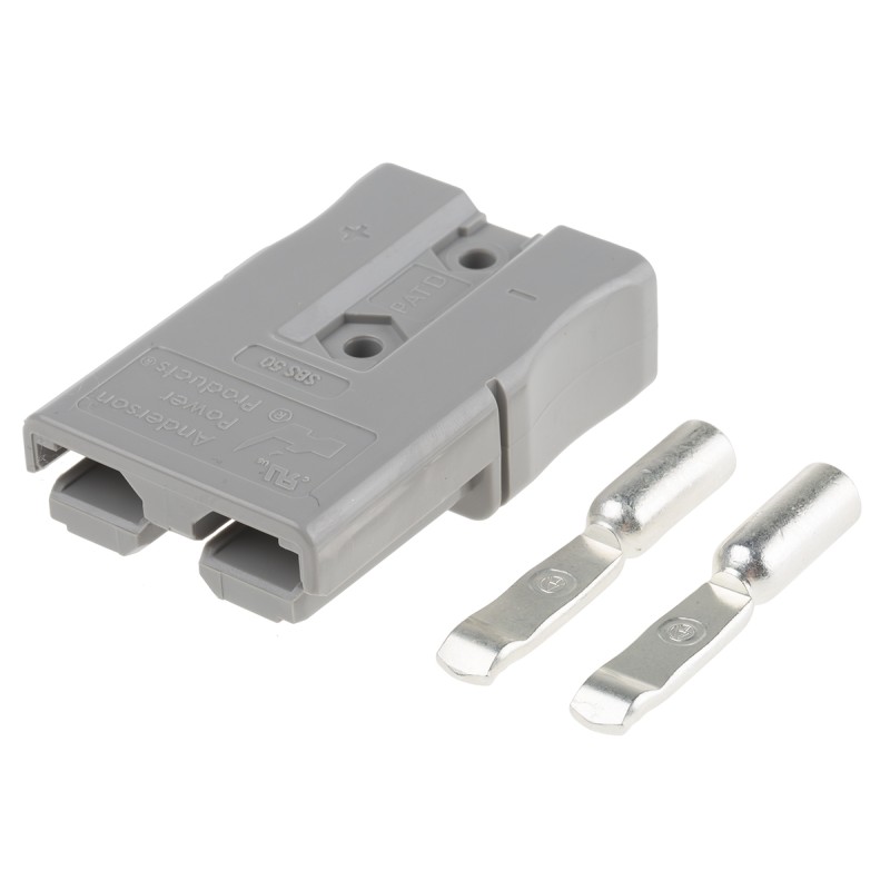 1 pcs - Anderson Power Products, SBS Series Male 2 Way Battery Connector, 110A, 600 V