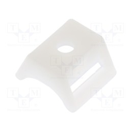 200 pcs : 151-25219 - Holder, screw, polyamide,polyamide 6.6, natural, cable ties