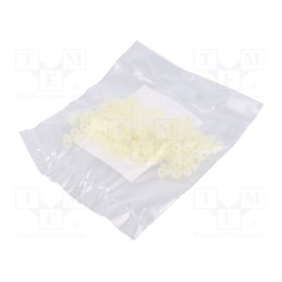 50 pcs : 151-28119 - Holder, screw, natural, cable ties