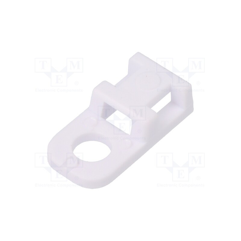 50 pcs : 151-31203 - Holder, screw, polyamide, UL94V-2, natural, Tie width: 5mm