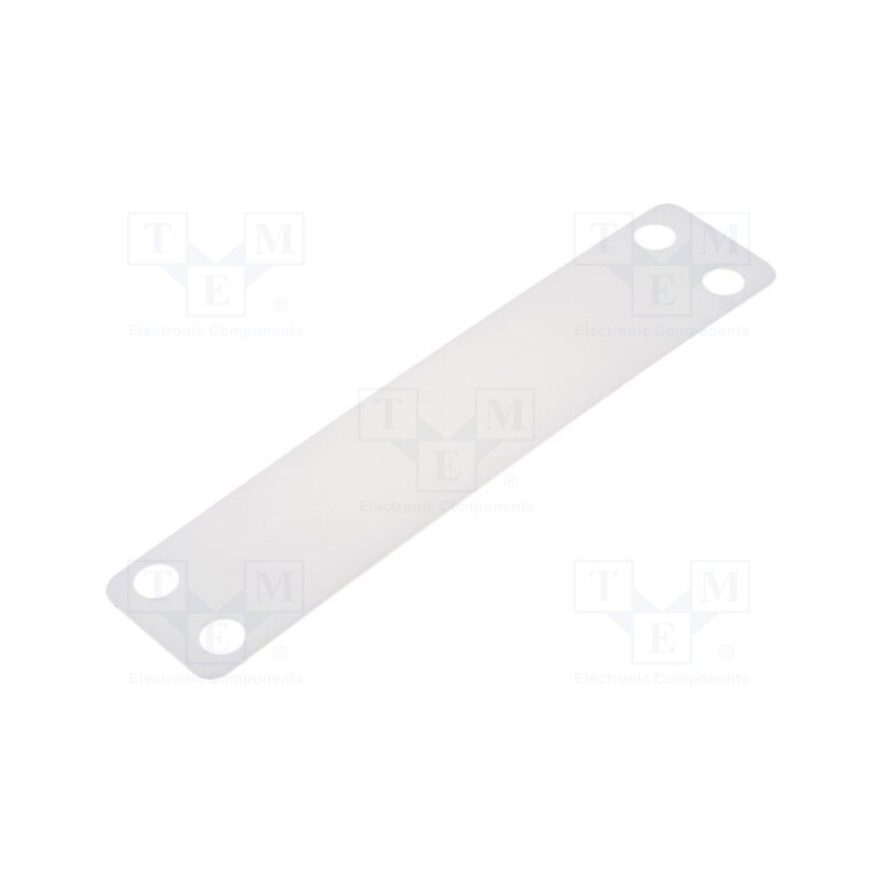 50 pcs : 151-42359 - Label, polyamide, white, -40÷85°C, UL94V-2, L: 19mm, Label l: 19mm