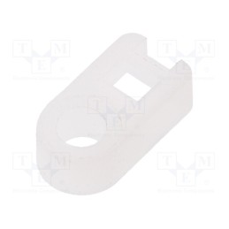 200 pcs : 151-61119 - Holder, screw, polyamide,polyamide 6.6, natural, cable ties
