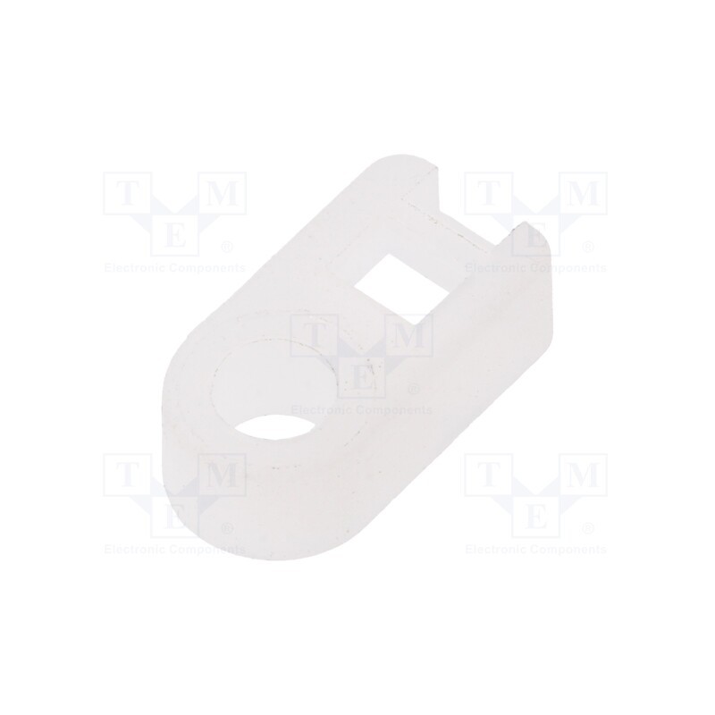 200 pcs : 151-61119 - Holder, screw, polyamide,polyamide 6.6, natural, cable ties