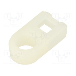 50 pcs : 151-61519 - Holder, screw, polyamide,polyamide 6.6, natural, cable ties