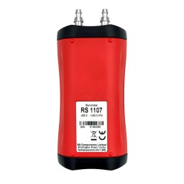 1 pcs - RS PRO RS 1107 Differential Manometer With 2 Pressure Port/s, Max Pressure Measurement 200mbar