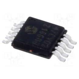 10 pcs : MCP48CVB02-E/UN - IC: D/A converter, 8bit, Ch: 2, 1.8÷5.5V, MSOP10, -40÷125°C, 60kHz