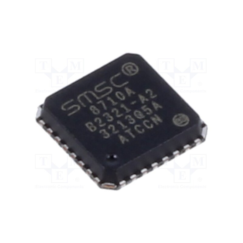 10 pcs : LAN8710A-EZC - IC: transceiver, 10/100Base-T, QFN32, 1.62÷3.6V, 0÷85°C, in-tray