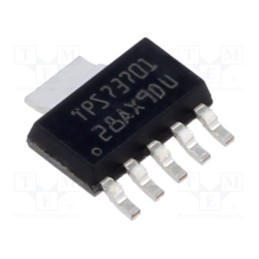 10 pcs : TPS73701DCQ - IC: voltage regulator, LDO,adjustable, 1.2÷5.5V, 1A, SOT223-6, SMD